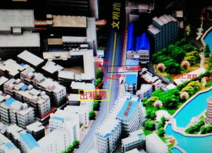 商务办公 居住均可 文明路三房一厅出租.非中介